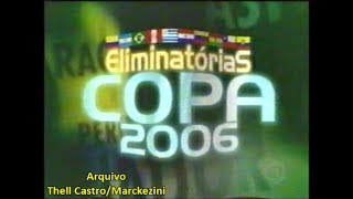 Abertura  Colômbia x BrasilEliminatórias Copa 2006 Globo2003 [upl. by Adora]