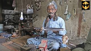 Making a HUNTING Sharp Knife from Old Bearing [upl. by Mccarthy]