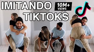 IMITANDO TIKTOKS VIRALES CON MI NOVIA [upl. by Felice]