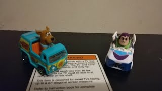 Hot Wheels racer verse ScoobyDoo and buzz lightyear 2024 toy cars review [upl. by Yclehc]