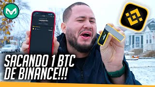 COMO SACAR TODOS TUS BITCOINS DE BINANCE A CARTERA FRIA [upl. by Nishom42]