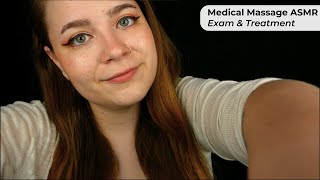 Medical Massage Treatment Muscle amp Spinal Assessment Myofascial Release ✨ ASMR Soft Spoken RP [upl. by Ora]