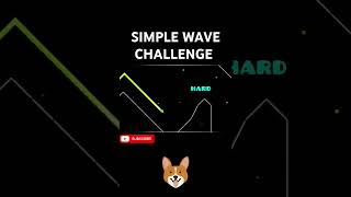 Geometry Dash  Simple Wave Challenge games epiclevel geometrydash popular [upl. by Aleinad]