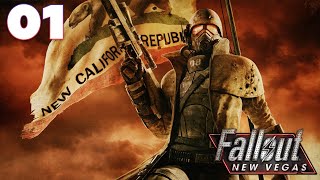 Fallout New Vegas  Part 1  THE BEGINNING Blind Playthrough [upl. by Arraek]