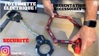 Comment Sécuriser Sa Trottinette  Cadenas Abus  Cadeaux A Gagner  TrottinetteAbusUnboxing [upl. by Ennobe508]