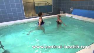 Hydrotherapy Exercise  Jumps and Lunges [upl. by Nero876]