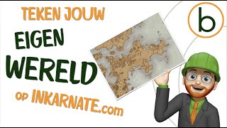 Zelf een Fantasy Wereldkaart Ontwerpen met Inkarnatecom StapvoorStap Tutorial [upl. by Sedinoel812]