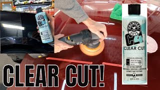 Chemical Guys C4 Clear Cut Cutting Compound Etching Swirls Scratches Oxidation How Effective [upl. by Tniassuot739]