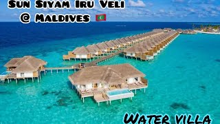 Sun Siyam Iru Veli  Maldives Water Villa Tour [upl. by Ahsimik]