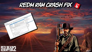 Red Dead Redemption 2 CRASH FIX Tutorial [upl. by Yerffeg]