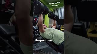 30kg dumbbell gym motivation yt ytshorts subscribe for more [upl. by Osnofledi]