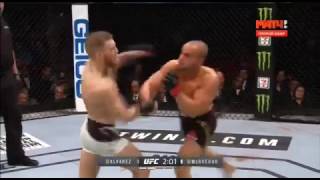 Conor Mcgregor vs Eddie Alvarez KNOCKOUT UFC 205Макгрегор Альварес НОКАУТ [upl. by Novled]