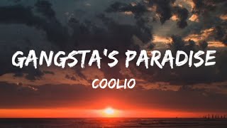 Coolio  Gangstas Paradise Lyrics ft LV [upl. by Imij]