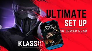 Klassic Noob DOMINATES Black Dragon tower BD 130  No tower gear set up MK Mobile [upl. by Noiramaj]