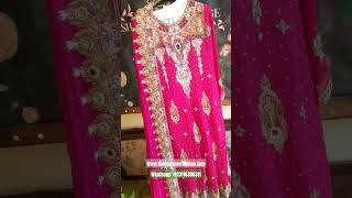 Beautiful Pink Bridal Maxi  Rahim Center Multan  latest Bridal Design  🤩  Pakistani Bridal Wear [upl. by Tiffani]