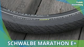 Schwalbe Marathon EPlus EBike Reifen  Elektrofahrrad24 Produkt im Detail [upl. by Assenahs]