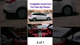 Craigslist Used Cars For Sale By Owner 5 of 7 [upl. by Maxfield68]