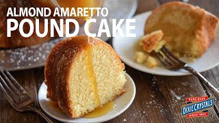 How to Make Almond Amaretto Pound Cake [upl. by Karlis]