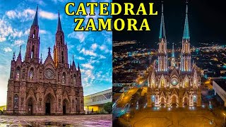 ¡¡CONOCE LA CATEDRAL DE ZAMORA MICHOACAN MEXICO UNA DE LAS MAS GRANDES DEL PAIS [upl. by Yatnahs17]