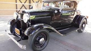 1932 Ford Roadster Steel Hopped Up Flathead V8 SOLD [upl. by Tada]