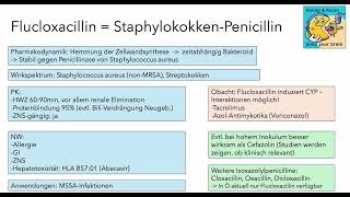 Karolyi und Kuran  Isoxazolylpenicilline  Flucloxacillin [upl. by Cooe]