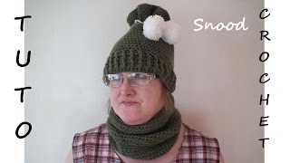 TUTO CROCHET Comment faire un Snood et un Bonnet [upl. by Ille140]