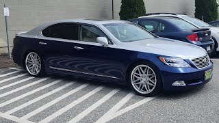 Lexus LS 600hL 2 tone custom wrap [upl. by Alohs357]