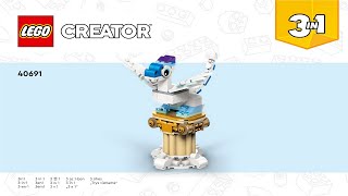 LEGO instructions  Creator  40691  Mythical Pegasus Book 2 [upl. by Annavoj]