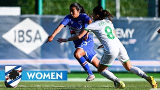 Highlights Women SampdoriaSassuolo 13 [upl. by Acimat419]