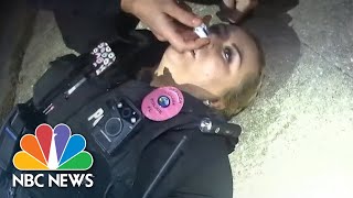 Bodycam Shows Florida Officers Overdose During Drug Search [upl. by Inavoj]