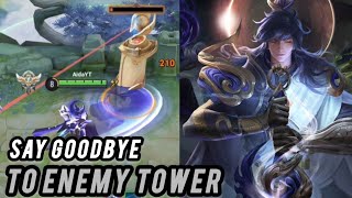 Honor of Kings Li Xin Tower Destroyer Gameplay [upl. by Atinas]