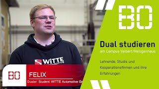 Dual studieren  Erfahrungsberichte vom Campus VelbertHeiligenhaus  4 [upl. by Helve]