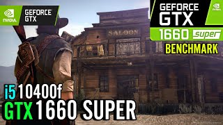 Red Dead Redemption  GTX 1660 Super  i5 10400f  Benchmark [upl. by Ynnol396]