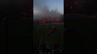 Recibimiento de Lanús SemiFinal Sudamericana vs cruceiro [upl. by Schlenger]