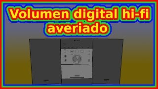 🍎como REPARAR LIMPIAR POTENCIÓMETRO DIGITAL  Volumen digital hifi 📻 averiado E0016 [upl. by Devinne]