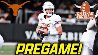 OTF PREGAME  5 Texas Longhorns vs Florida Gators  Will DJ Lagway Play  Quinn Ewers  SEC [upl. by Snehpets]