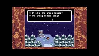 The wrong number song Undertale bits and pieces [upl. by Jeavons]