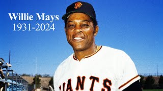 Remembering Willie Mays one of the best MLB players ever 19312024 [upl. by Dagney]