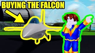 BACON HAIR BUYS the NEW FALCON  Roblox Mad City [upl. by Illona67]