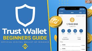 Trust Wallet Tutorial for Beginners How to Use Trust Wallet App [upl. by Linders]