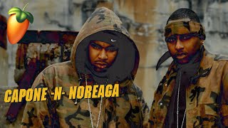 CaponeNNoreaga  TONY Top of New York Instrumental Remake [upl. by Llerej]