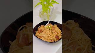 Sausage spaghetti  pasta  easy dinner recipes🍜 [upl. by Rheingold]