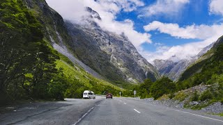 Milford Sound Scenic Drive 4K  Milford Sound to Te Anau [upl. by Stone447]