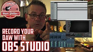 OBS Studio setup for record your DAW [upl. by Heath]