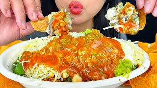 CHIPOTLE BURRITO BOWL  MUKBANG  EATING SOUNDS  PHAN [upl. by Assetal180]