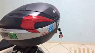 Lander ABS 2020  Review do Baú GIVI MAXIA 4  56 litros [upl. by Jolie]