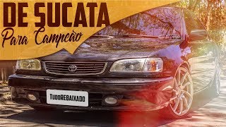 DE SUCATA PARA CAMPEÃO DE REBAIXADOS  COROLLA BR  TEASER  Tudo Rebaixado Tv [upl. by Nagah]