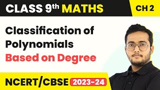 Classification of Polynomials Based on Degree  Concepts amp Examples  Class 9 Maths Chapter 2 [upl. by Opiak]