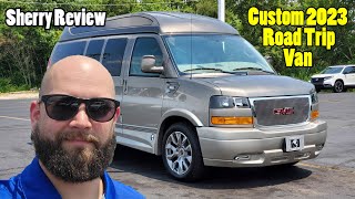 Luxury Van Tour 2023 GMC 7 Passenger Explorer Vans Conversion  Sherry Review [upl. by Yerd]