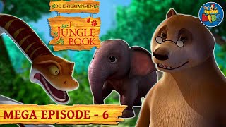 The Jungle Book Cartoon Show Mega Episode 6  Latest Cartoon Series [upl. by Bores547]